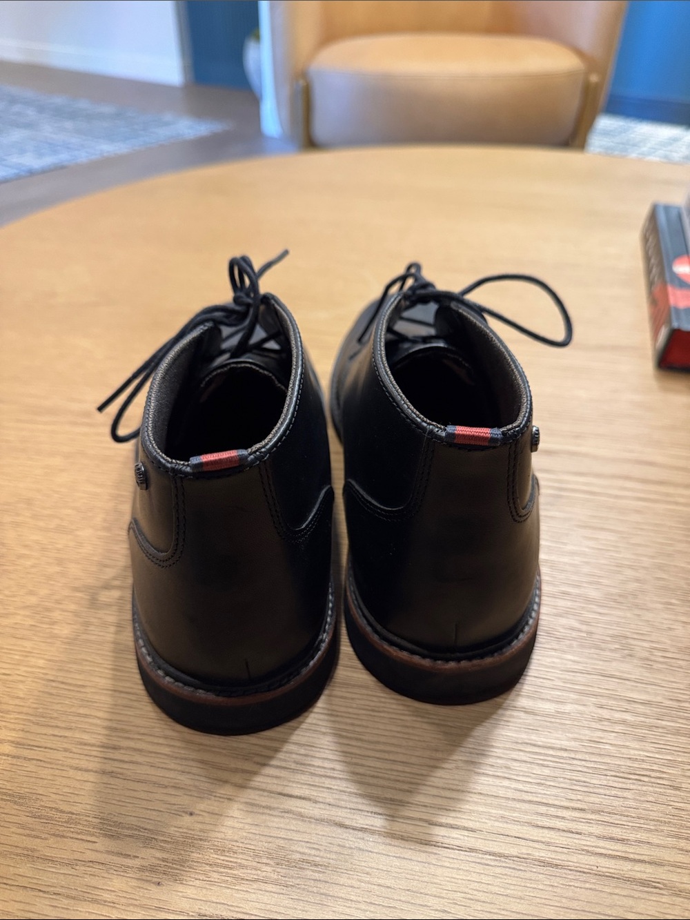 Timberland Black Leather Chukka Boots - Picture 5 of 12